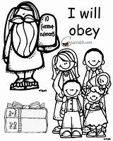 Obey Lds Behold Church Primary Crafts Cknscratch Goliath sketch template