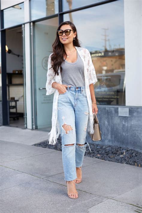 Casual Wear Mom Jeans On Stylevore