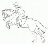 Horse Rider Coloring Drawing Pages Deviantart Lines Popular Getdrawings sketch template