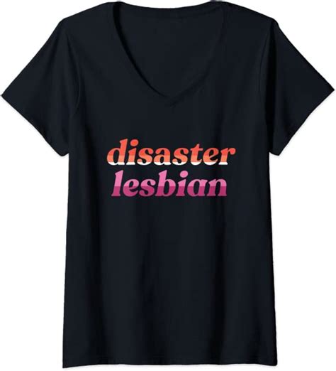 damen disaster lesbian orange pink lgbtq gay pride flag meme t shirt