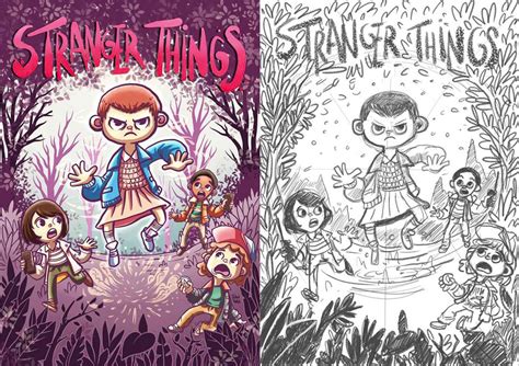 Awesome Stranger Things Fan Art Provoking Some Chills Of