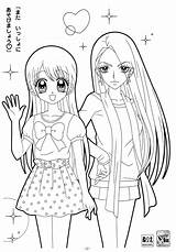 Coloring Anime Pages Girl Cute Girls Pdf Teenagers Printable Manga Farm Color Very Top Getcolorings Teens Books Print Getdrawings Choose sketch template