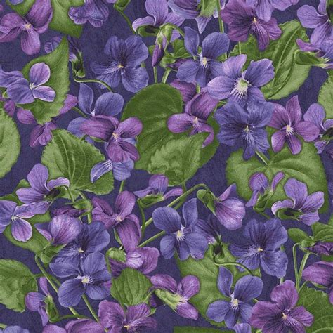 debbie beaves fabric arabella 8422v purple green packed violets floral