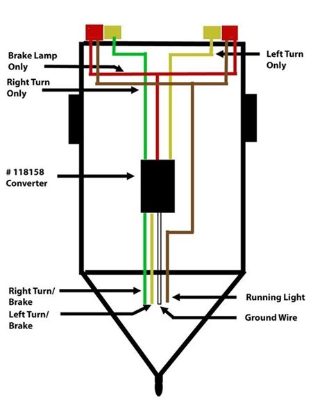 wesbar  wire trailer wiring diagram   image trailer light wiring trailer wiring