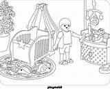 Playmobil Coloriage sketch template