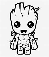 Avengers Coloring Pages Groot Cute Baby Marvel Nicepng Guardians Galaxy Colouring Easy Drawing Drawings Cartoon Disney Board Vinyl Decal Draw sketch template