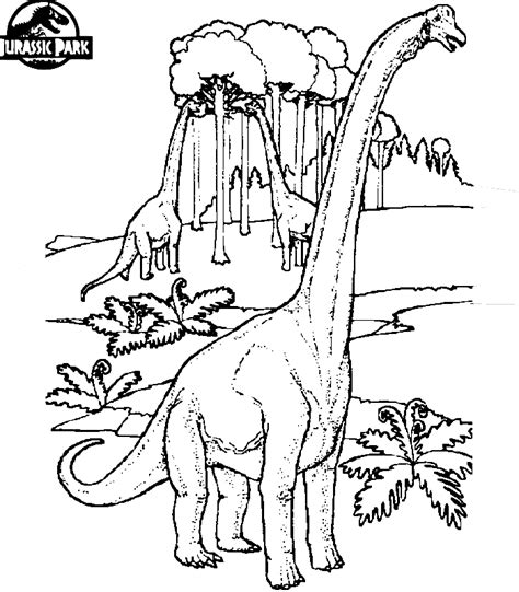 jurassic park  colouring pages printable    print