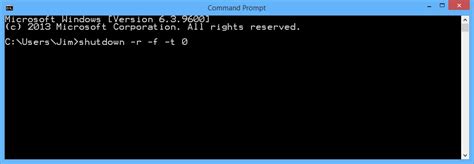 shutdown  reboot remote pcs rdp   command prompt heelpbook