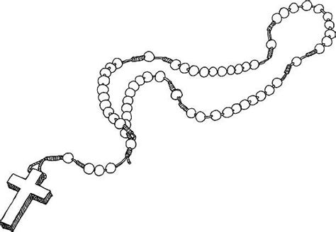 rosary coloring pages  coloring pages  kids cross coloring