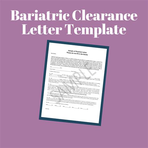 bariatric clearance letter template learn bariatric psychological