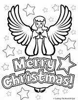 Coloring Angel Christmas Angels Pages Adults Kids Printable Sheets Baseball Color Adult Sunday School Clipart Getcolorings Simple Drawing Craftingthewordofgod Merry sketch template