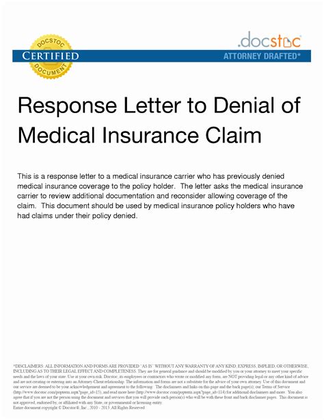 denial letter medicare certify letter