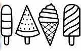 Sorvete Gelato Helados Helado sketch template