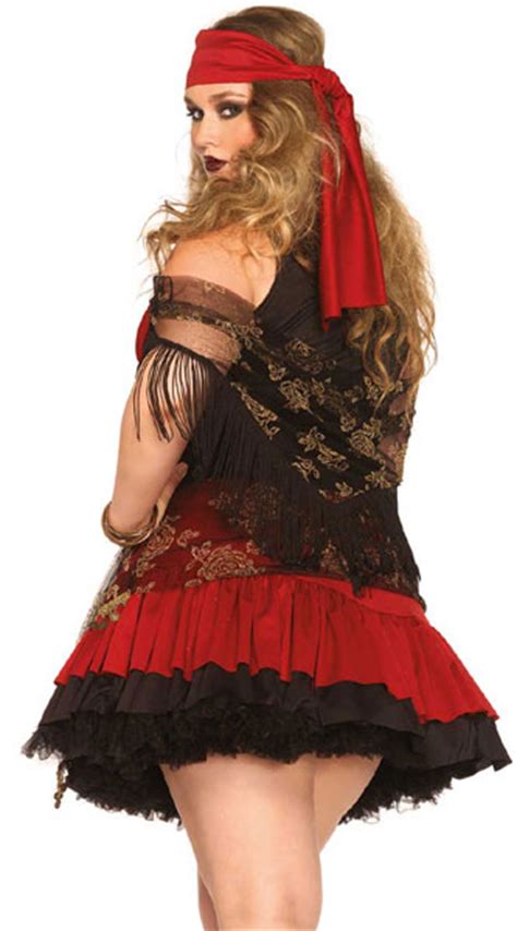 plus size mystic vixen gypsy costume