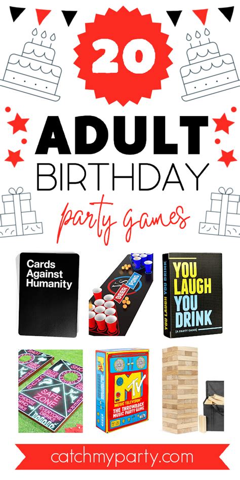 Adult Birthday Party Games And Ideas