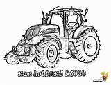 Pages Coloring Tractor Holland Tracteur Print Tractors Kids Dessin Coloriage Traktor Farm Drawing sketch template