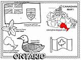 Colouring Ontario Ottawa Ecology Straightforward Magnificence sketch template