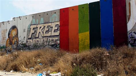 rainbow flag mural sparks rare palestinian debate on gay rights fox news