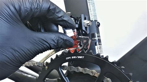 adjust front derailleur