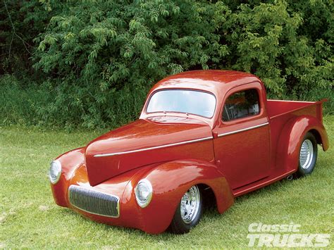 willys pickup truck hot rod network
