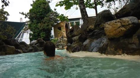 wildwaterbaan aqua mundo centerparcs het heijderbos youtube