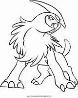 Absol Coloring Pages Pokemon Color Getcolorings Getdrawings sketch template
