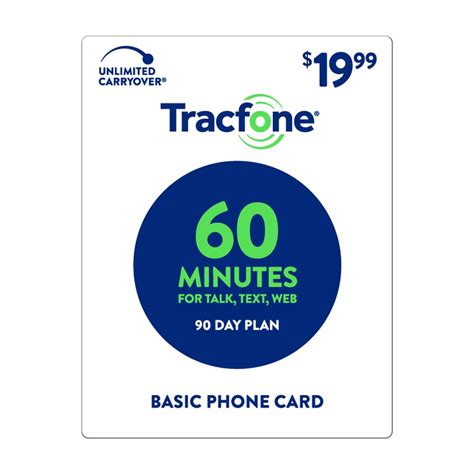 Tracfone 19 99 Basic Phone 60 Minutes Plan Email Delivery Walmart