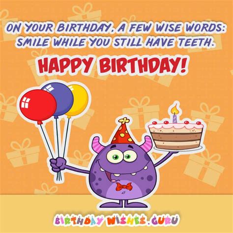 funny birthday wishes  messages