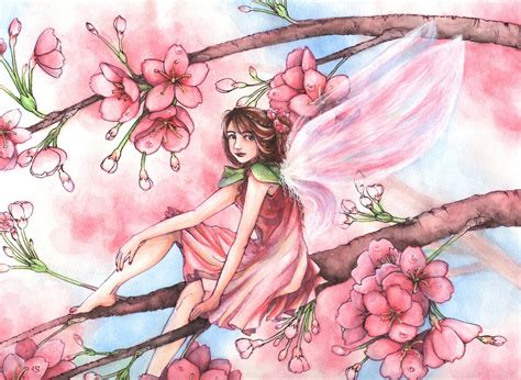 flower fairy   angelajordan  deviantart