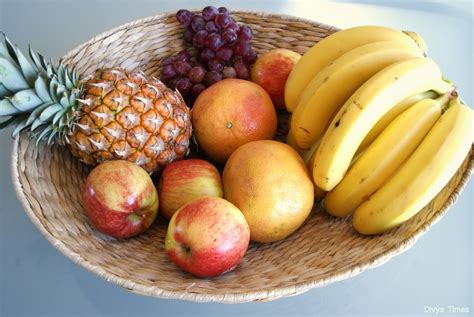 divya times day  fruit basket