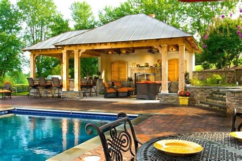 pool  outdoor kitchen designs hotel design trends