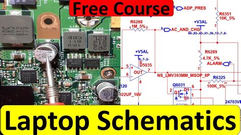 motherboard schematics analysis part  laptop motherboard repair youtube
