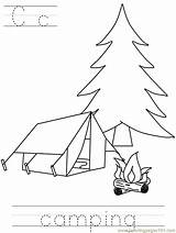 Coloring Camping Pages Preschool Toddlers Printable Colouring Scout Popular Comments Coloringhome Library sketch template