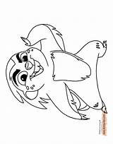 Bunga Lion Coloring Pages Kion Guard Fuli Beshte Printable Do Guarda Disneyclips Leão Sketch Color sketch template