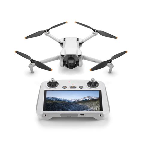 drone dji mini  avec telecommande ecran integre gris drone photo video achat prix fnac