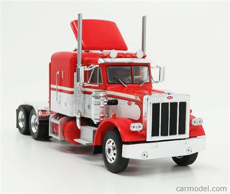 ixo models tr scale  peterbilt  tractor truck  assi  red white