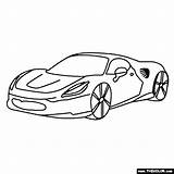 Maserati Coloring Mc20 Cars Pages Online sketch template