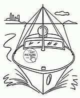 Boat Coloring Pages Speed Motor Kids Printable Boats Simple Cartoon Front Transportation Getcolorings Comments Color Print Getdrawings Choose Board Luxury sketch template