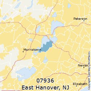 places    east hanover zip   jersey