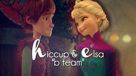 hiccup and elsa i never fell before youtube