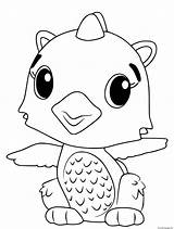 Hatchimals Coloring Pages Printable Polar Draggle Print Color Colleggtibles Bettercoloring Template sketch template