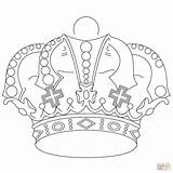 Royals Wand Coloringhome Crowns Corone Couronne Royale Primitive Colorati Principessa Joyaux Eccezionale Kansas sketch template