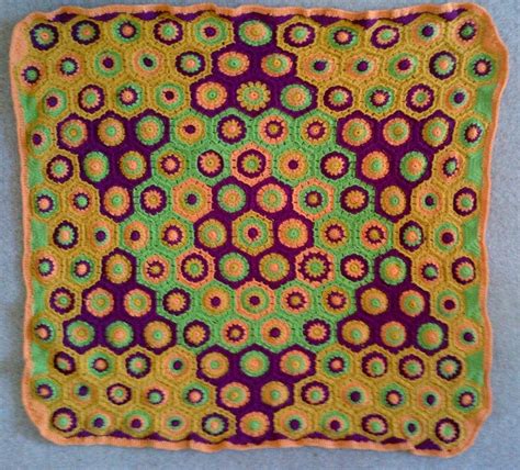 granny hexagons hexagon crochet knitting