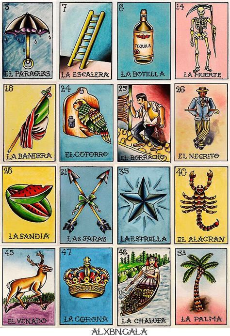 Pin By Ana Lisette On Tattoos Loteria Cards Mexican Art