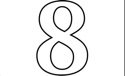 number  coloring page getcoloringpagescom