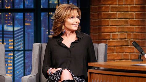 watch late night with seth meyers interview sarah palin