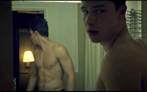 shawn mendes takes off his shirt to ‘treat you better watch