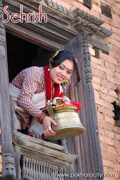 Nima In Newari Dress By Sooraz On Deviantart Nepal Culture Folk