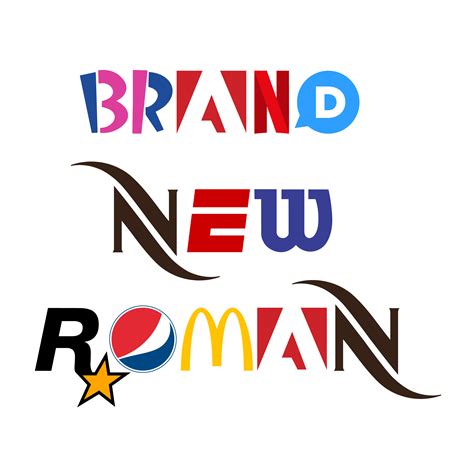 font remakes  alphabet  leading brand logos shropshire star