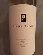 Image result for Alpha Omega Sauvignon Blanc 1155. Size: 146 x 185. Source: vertdevin.com